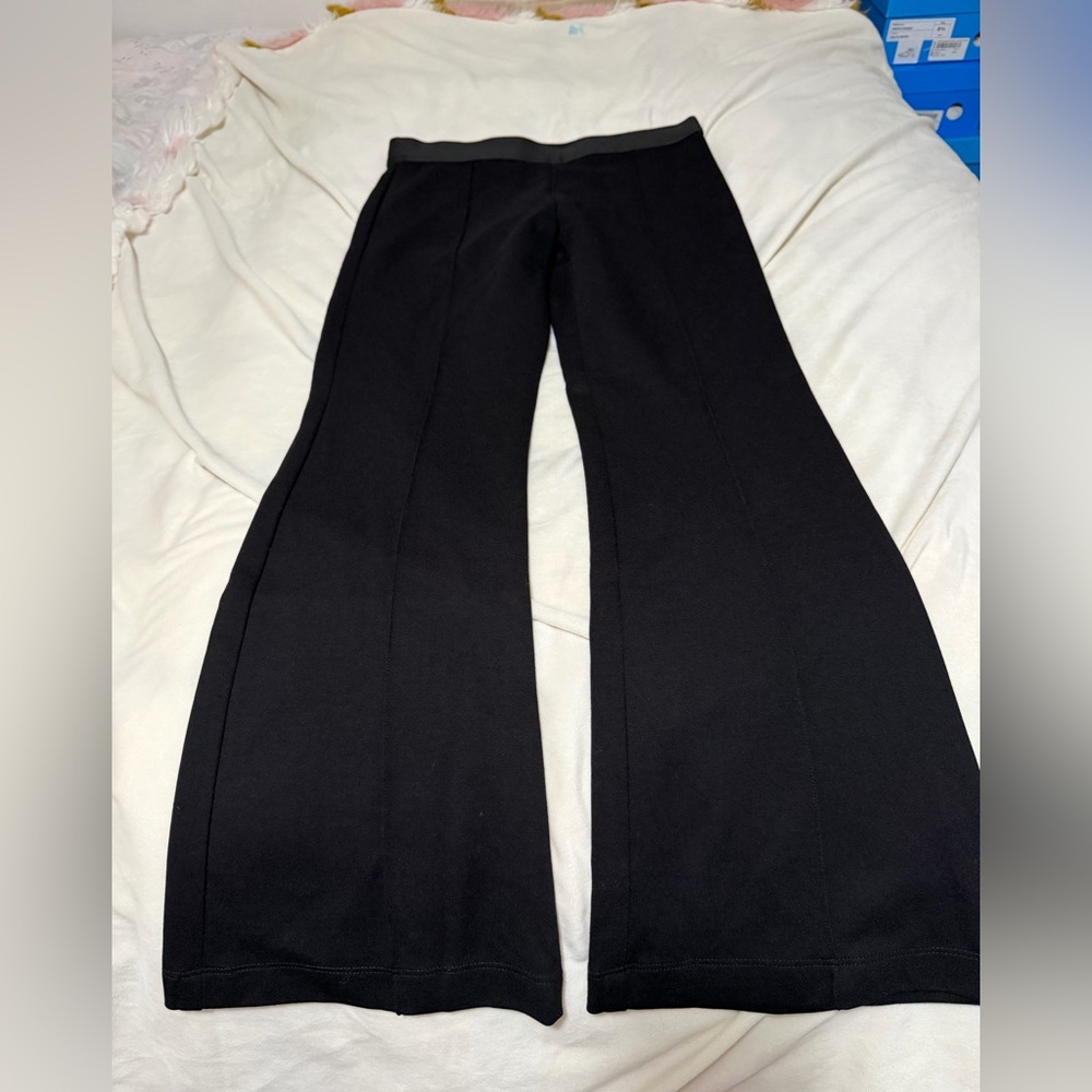 Bailey 44 Black Boot Leg Cropped Trousers